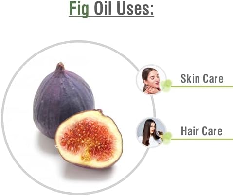 Salvia Fig Oil, 30 ML - Pure and Natural for Skin Care (Moisturize, Nourish, Rejuvenate) and Hair Care (Prevent Dry Brittle and Split Ends) - Aromatherapy Oil