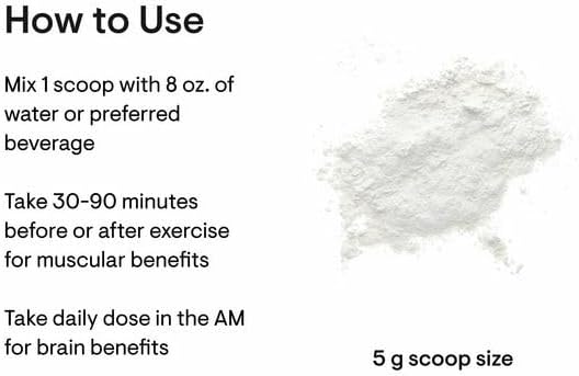 THORNE Creatine - Micronized Creatine Monohydrate Powder, Amino Acid Support for Muscles, Cellular Energy & Cognitive Function* - Unflavored - NSF Certified for Sport - 5 g per Serving - 180 Servings