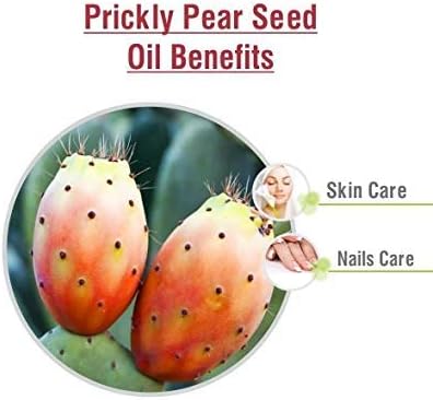 Salvia Prickly Pear Seed (Opuntia Ficus-Indica) Essential Oil Pure, Undiluted and Organic - Natural, Premium Aromatherapy Oil - Therapeutic Grade - 50 ML with Dropper