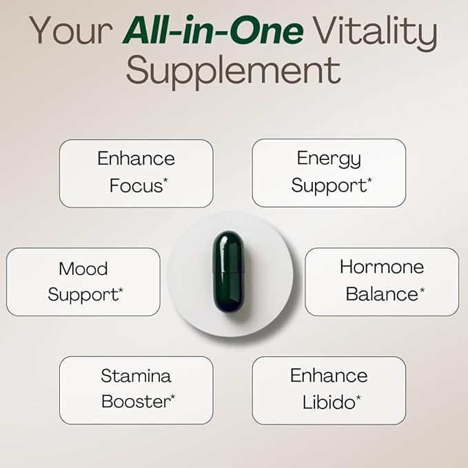 MACAPLUS+ Black Maca Root + Ashwagandha + Fenugreek - #1 Highest Potency Black Maca Root 40,000mg 40x Strength Organic Capsules for Men and Women Supplement 100% Pure Maca Peruana 40:1 Powder Pills