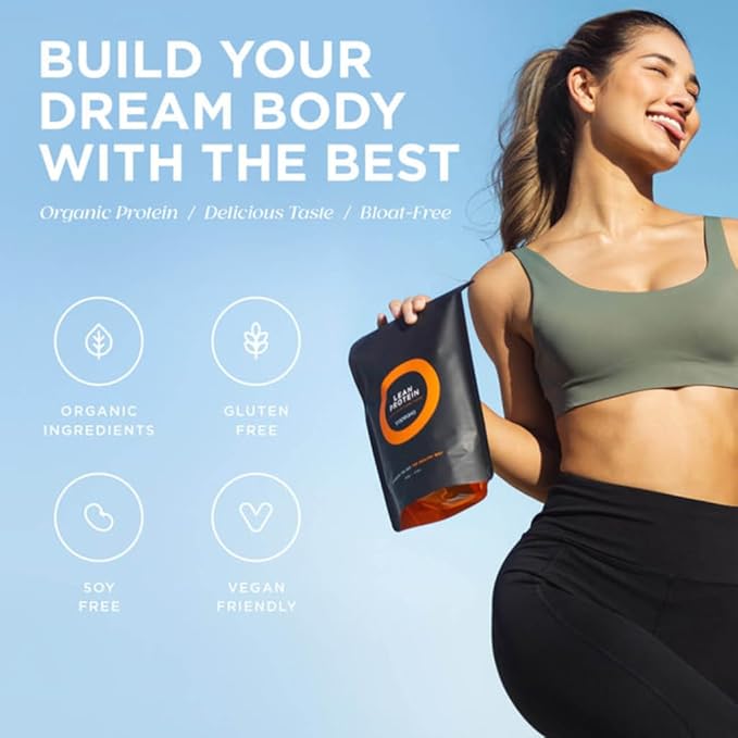 Tropeaka Plant Based Lean Protein Powder for Smoothies & Shakes - Salted Caramel - Vegan Protein for Men & Women, Gluten Free, Dairy Free, Non-GMO, 17.6oz (20 Servings)
