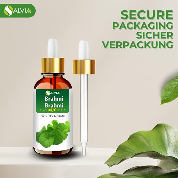 Salvia Brahmi (Bacopa monnieri) Oil - 15ml/0.507Fl Oz with Dropper
