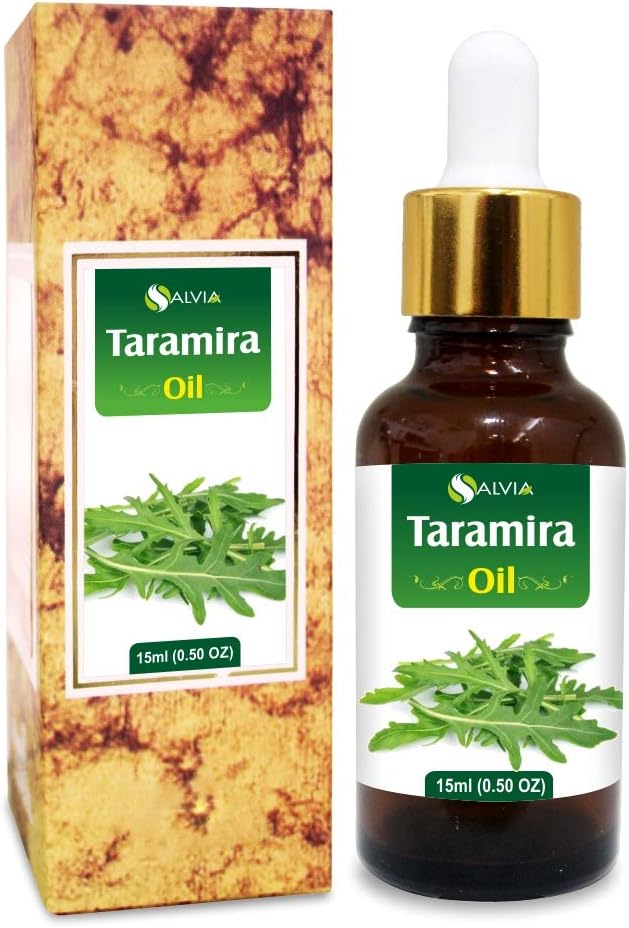 Taramira (Eruca Sativa) Essential Oil 100% Pure & Natural - Undiluted Uncut Premium Oil - Use for Aromatherapy - Therapeutic Grade - 15ml with Dropper / 0.50 Oz