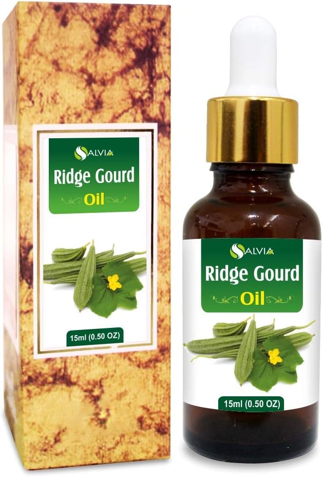 Salvia Ridge Gourd (Lufa Acutangula) Carrier Oil 100% Pure & Natural - Undiluted Uncut Cold Pressed Oil - Therapeutic Grade (0.050 floz with dr)