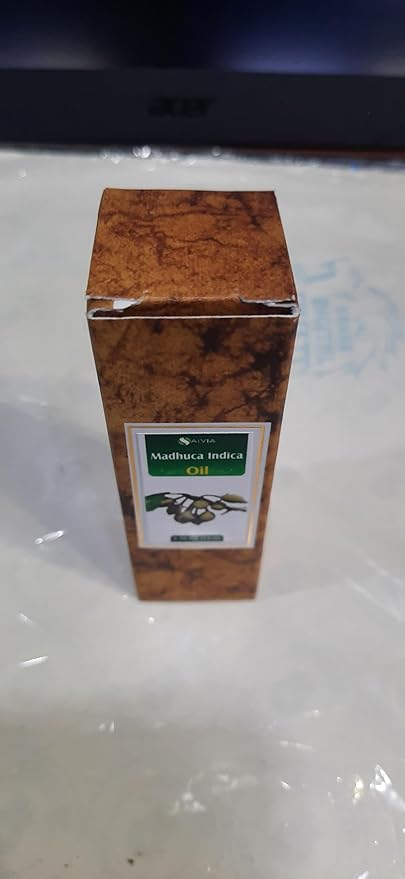 Madhuca Indica Oil (Mahua) Natural & Pure Undiluted Uncut Cold Pressed Carrier Oil Perfect for Aromatherapy Therapeutic Grade - 15 ML
