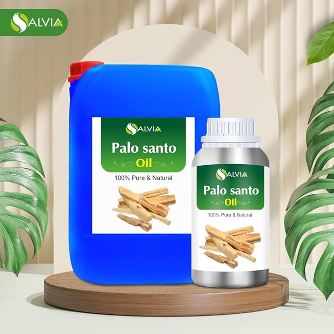 Palo Santo Oil (Bursera graveolens) Essential Oil 100% Pure & Natural Undiluted Unrefined Uncut Organic Standard Oil Therapeutic Grade Oil Aromatherapy Bulk Oil 5000ml/169fl oz