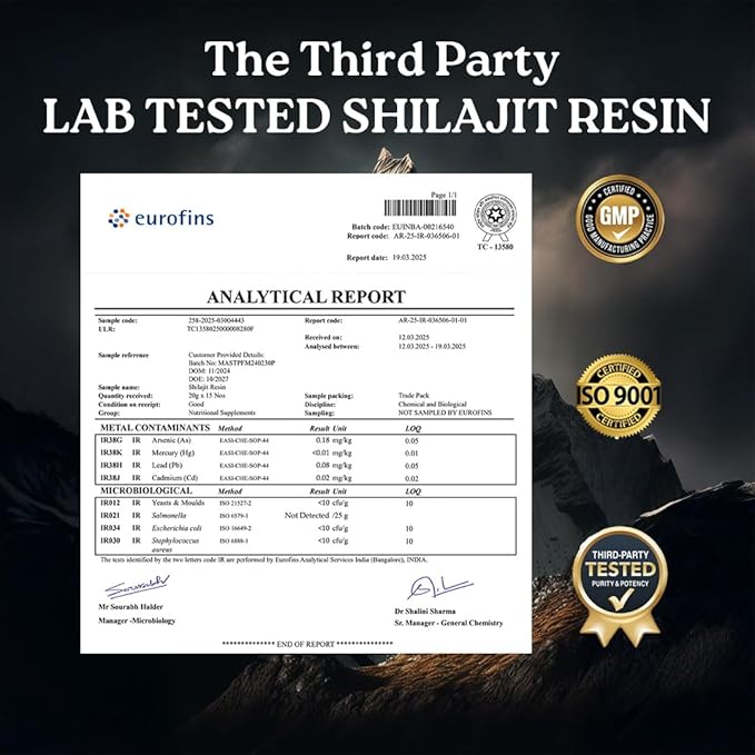 Mars Himalayan Organic Shilajit Resin | Natural Resin Sourced from the Himalayas | Supports Vitality, Energy & Overall Wellness | 45g | Pack of 3