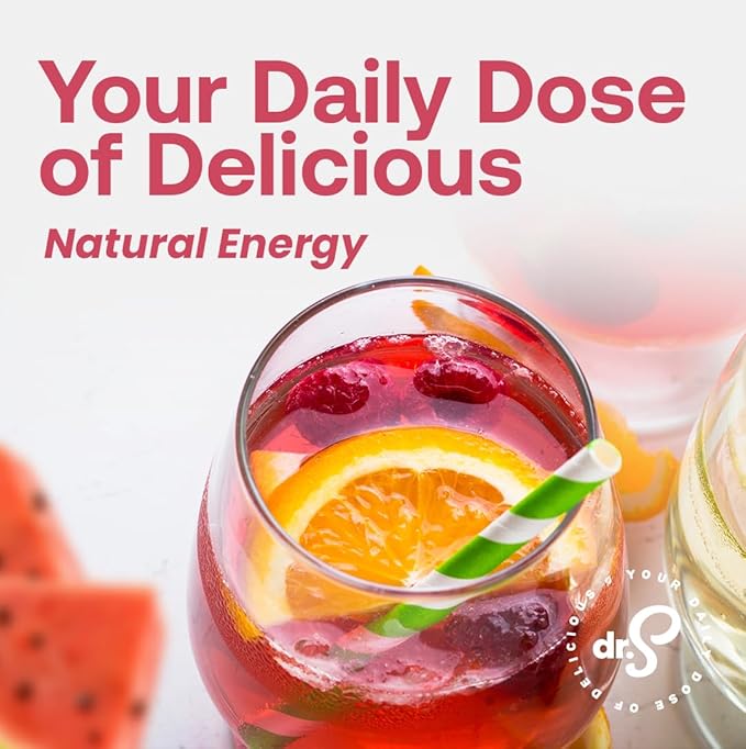 Dr. Smoothie Refreshers Watermelon Cucumber Mint – Made with Real Fruit Juice – Drink Concentrate, No Artificial Colors, Shelf-Stable – Lightly Caffeinated with Green Coffee Extract (46 oz Bottle)