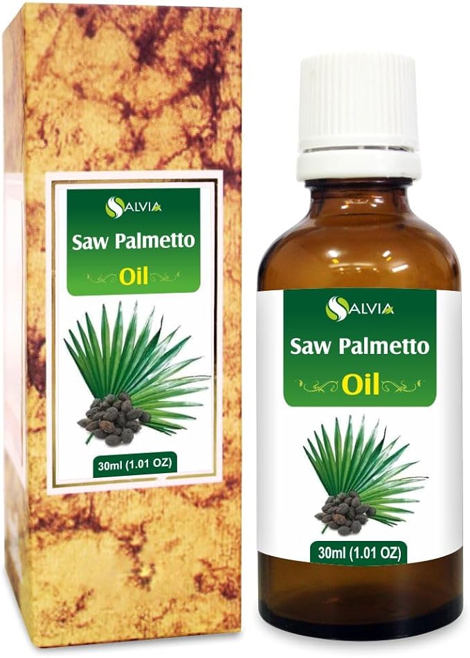 Saw Palmetto Oil - Pure & Natural Cold-Pressed Oil | Use for Skin Care & Hair Care | Used In Cream, Lotion, Shampoo, And Many Others (30ML)