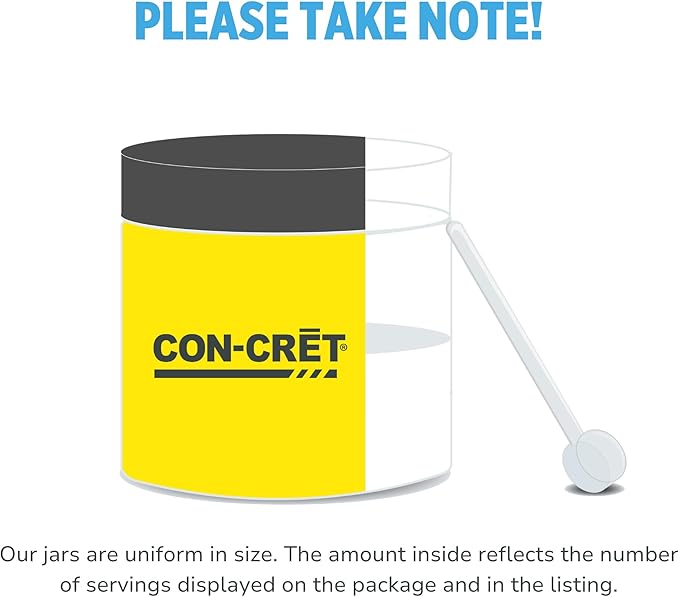 CON-CRET Creatine HCl Powder | Muscle, Cognitive, Cellular Energy Support | No Bloating or Cramps | USA Made & NSF Certified | Lemon Lime (100 Serving)