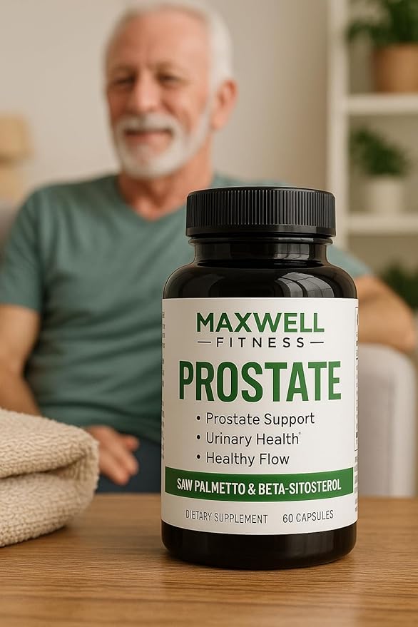 PureProsta Boost Men's Prostate Support with Saw Palmetto, Zinc, Selenium & 19 Herbs - Urinary Flow & Bladder Control Formula - Proprietary Blend with Pygeum & Plant Sterols - 60 Veggie Caps