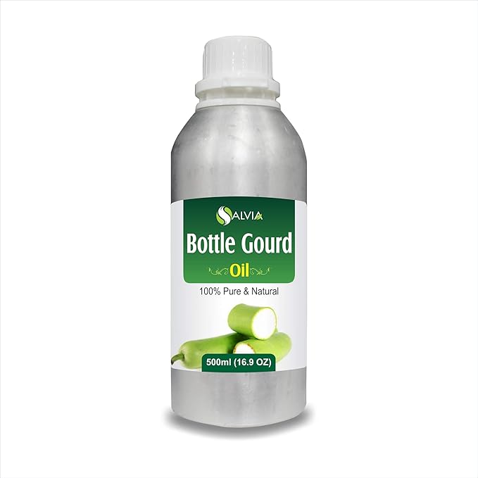 Bottle Gourd Oil (Lagenaria Siceraria) 100% Natural Pure Carrier Oil (500ml)