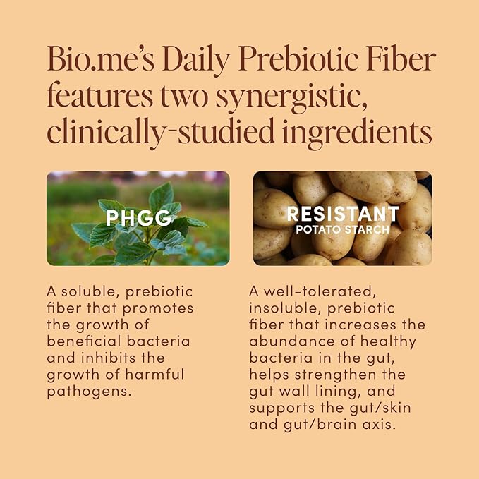 Daily Prebiotic Fiber Powder Chocolate - 7g Per Serving - Soluble & Insoluble Fiber Supplement Powder for Women & Men - Digestive Health & Gut Health - Sugar Free - 30 Servings
