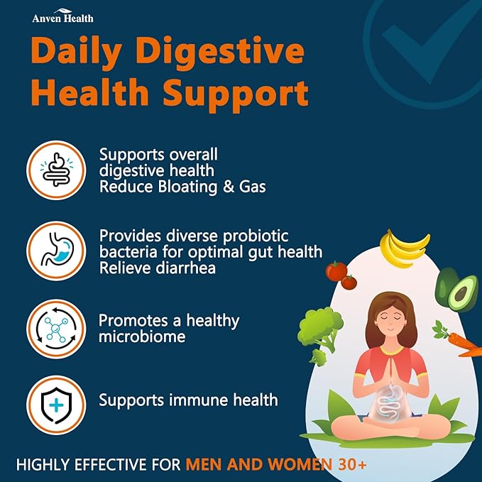 100 Billion Probiotics for Men and Women 27 Strains 5 Organic Prebiotics for Gut Digestive & Immune Health, Supports Diarrhea Gas Bloating, Non-GMO, Zero Fillers – Made in USA丨180 Caps