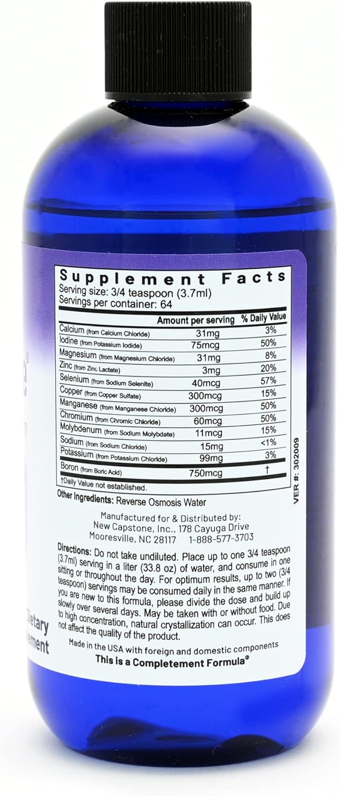 RnA ReSet ReMyte – Electrolyte Mineral Solution with Magnesium, Iodine, Selenium & Zinc, 8.1 Fl Oz (2-Pack)