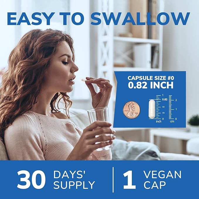 Probiotics for Women and Men, 120 Billion CFU 34 Strains, with Digestive Enzymes & Prebiotics, No Gluten, Gut Health, Digestive Health, Bloat Relief, 30 Vegetarian Capsules
