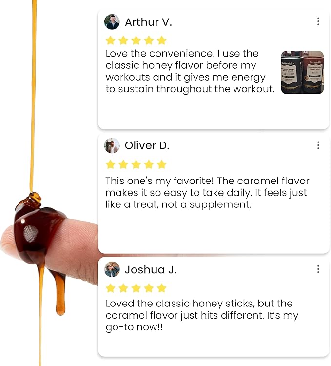 Pure Himalayan Shilajit Sticks with Organic Honey, Saffron | Easy to Consume Shilajit| Energy Boost & Immune Support, 85+ Trace Minerals, 75%+ Fulvic Acid (Pack of 2) Classic + Caramel