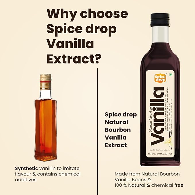 Pure Madagascar Vanilla Extract – Alcohol-Free, 3.38 Oz – 100% Natural, Rich & Aromatic – Perfect for Baking, Desserts, Milkshakes & Ice Cream – Superior to Vanilla Essence