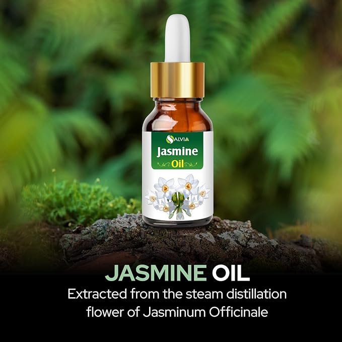 Salvia Jasmine (Jasminum Officinale.) Oil - 50ml/1.69Fl Oz with Dropper