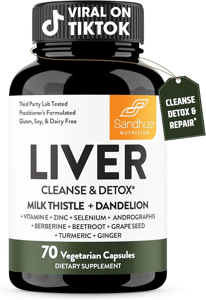 Sandhu's Liver Detox & Kidney Support Combo | Supports Liver, Kidney & Urinary Tract Health