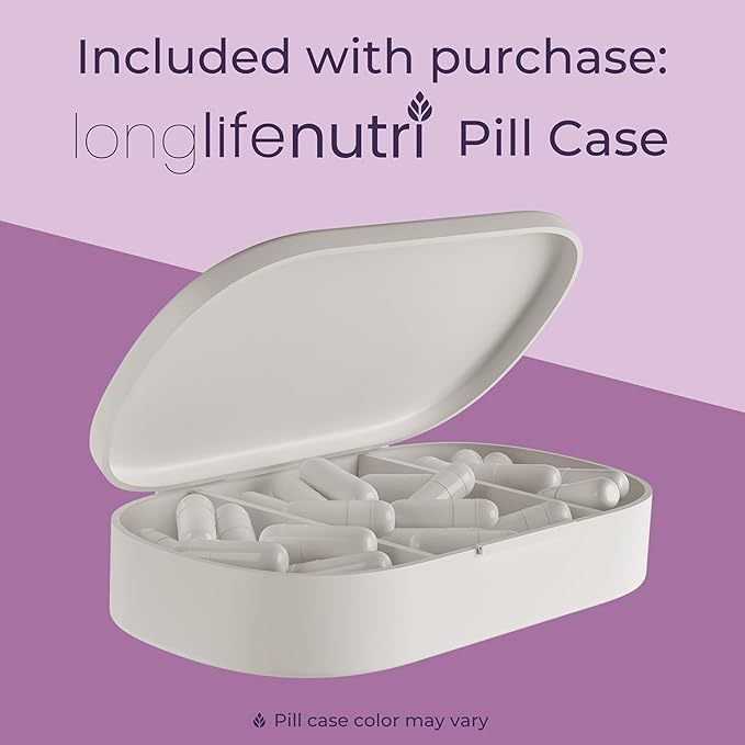 Pterostilbene Supplement 150mg, Elevate Cellular Energy, 180 Vegan Capsules, 3 Month Supply, Pure Organic Pterostilbene Extract, Made in USA, Non GMO, Clean Label, Easy Swallow Antioxidant Support