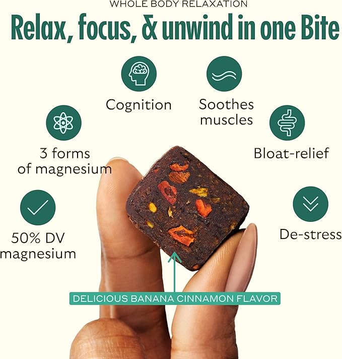 GEM Bite Complete Routine Variety Pack with Daily Multivitamin (14 Bites), Chill-Out Calm (7 Chews) & Deep Sleep Aid (7 Chews) | Supports Gut, Skin, Brain, Bone, Sleep, Immunity