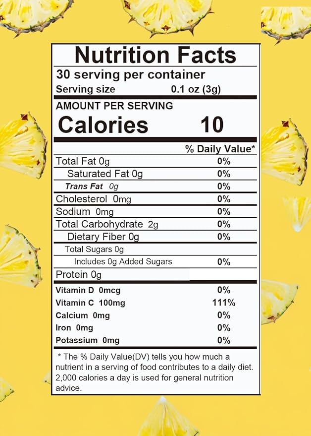 Korean Food Kombucha Powder Tea, Kombu Enzyme(3g*30P) | Sticks, Pineapple flavor | Individually Packed | Skinny puritea