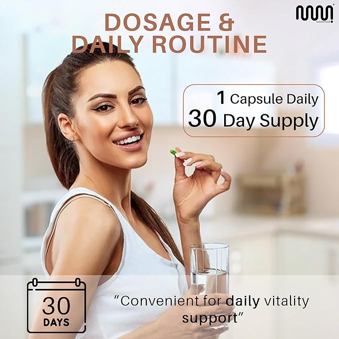 MasterMedi Shilajit 500mg – Pure Himalayan Extract Standardized to Fulvic Acid – Energy, Stamina & Vitality Support – 30 Vegan Capsules – Non-GMO, Gluten-Free, No Fillers, Made in India