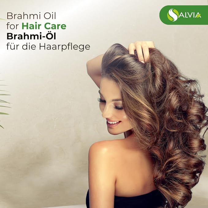 Salvia Brahmi (Bacopa monnieri) Oil - 15ml/0.507Fl Oz with Dropper