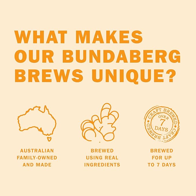 Bundaberg Ginger Beer, 12.7 Fl Oz (pack of 4)