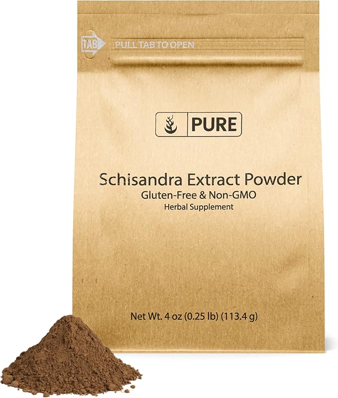 Pure Original Ingredients Schisandra (4 oz), Non-GMO, Gluten-Free, Five-Flavor-Fruit, Traditional Herb
