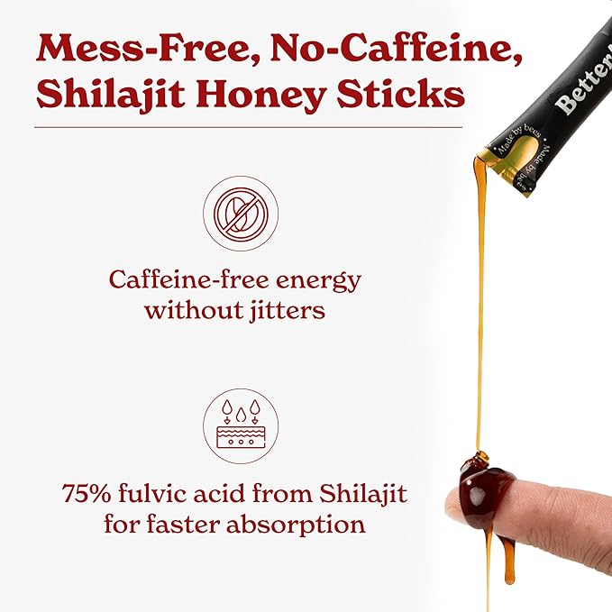 Pure Himalayan Shilajit Sticks with Organic Honey, Saffron| Easy to Consume|30 Sticks for Energy Boost & Immune Support, 85+ Trace Minerals, 75%+ Fulvic Acid (Pack of 2) Cinnamon + Caramel