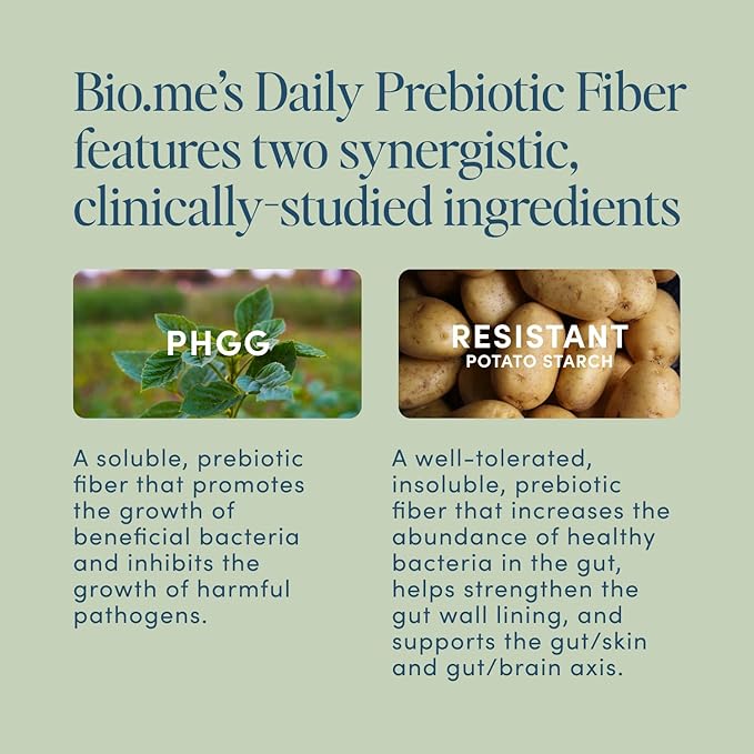 Daily Prebiotic Fiber Supplement Powder Travel Packs for Digestive Health & Gut Health - Fiber Powder Unflavored Prebiotics, Non-GMO, Gluten & Sugar Free Soluble & Insoluble Fibre - 20 Servings