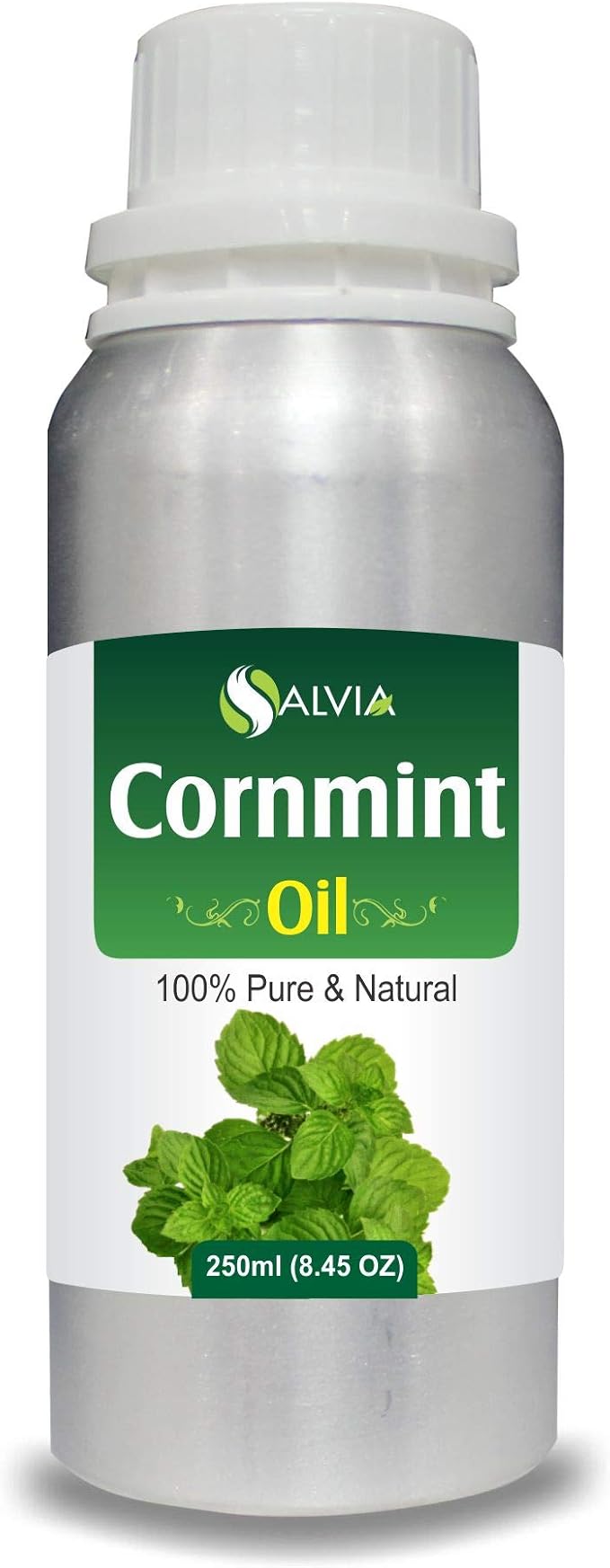 Cornmint Oil (Mentha arvensis) 100% Natural Pure Undiluted Uncut Essential Oil (8.45 Fl Oz (Pack of 1))