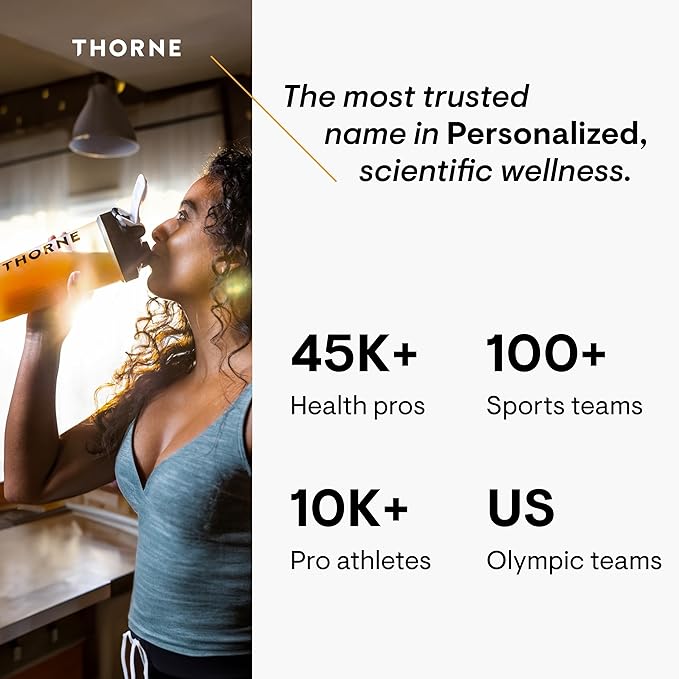 THORNE - Whey Protein Isolate - 21 Grams of Easy-to-Digest Whey Protein Powder - NSF Certified for Sport - Chocolate - 14.79 Ounces - 14 Packets