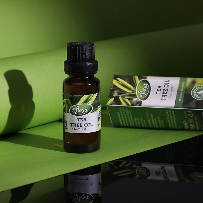 Bee Propolis Extract Alcohol-Free Immune Support Supplement 30ml - 100% Pure Tea Tree Essential Oil 20ml - Natural Immune Booster & Antimicrobial - Ideal for Diffuser, Cleaning, and Aromatherapy