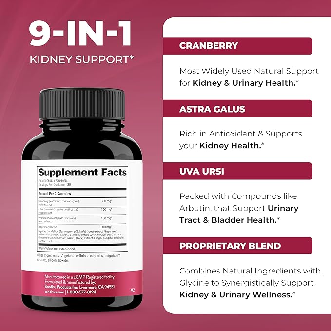 Sandhu's Liver Detox & Kidney Support Combo | Supports Liver, Kidney & Urinary Tract Health
