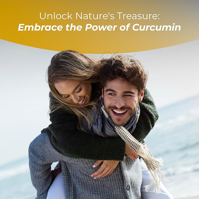 PUREHEALTH RESEARCH Curcumin Extract - High Absorption Turmeric Supplement for Robust Immune Support - Joint Support for Overworked Joints and Muscles - Powered by Curcugen x39 Bioavailable - 1 Bottle