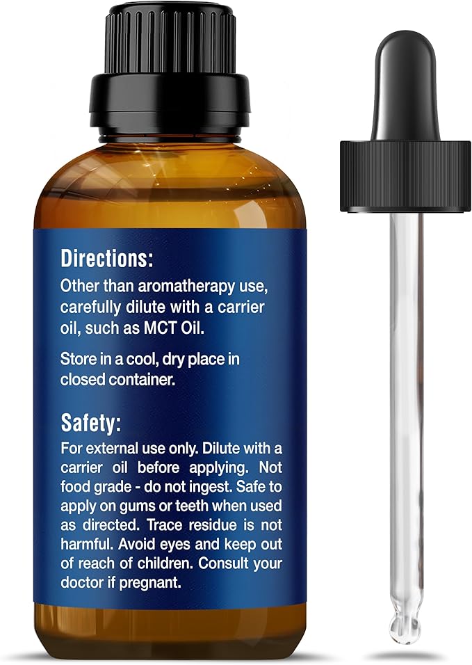 Organic Clove Essential Oil 30 ml - Pure, Natural, Undiluted for Toothache, Sore Muscles, Skin & Hair Care - Soothing Clove Bud Essential Oil - Nexon Botanics