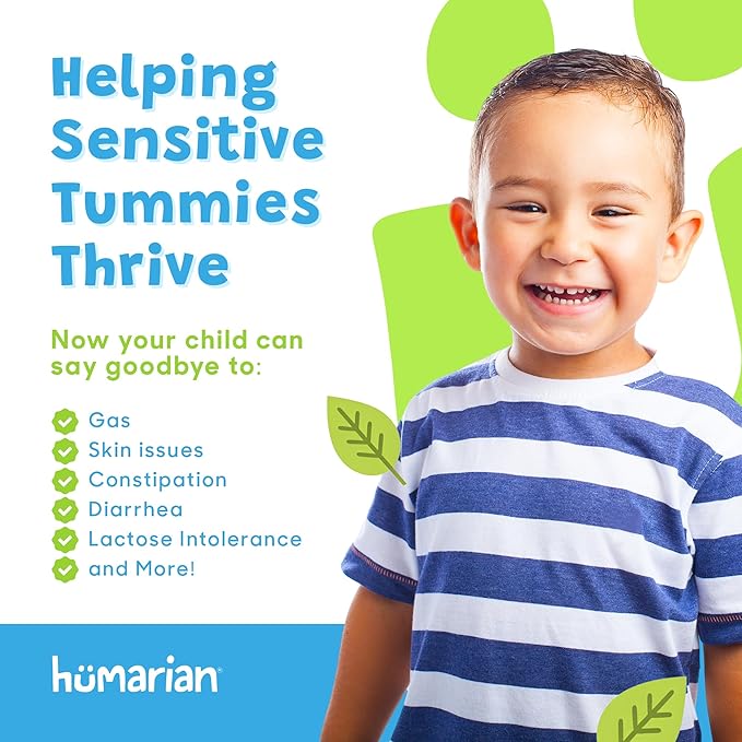Probonix Humarian Liquid Probiotics for Kids Aged 1-9 Years Old - Superior 8-Strain Probiotic Drops to Fortify Gut Health, Immunity and More - 30-Day Supply - Tasty Grape Flavor