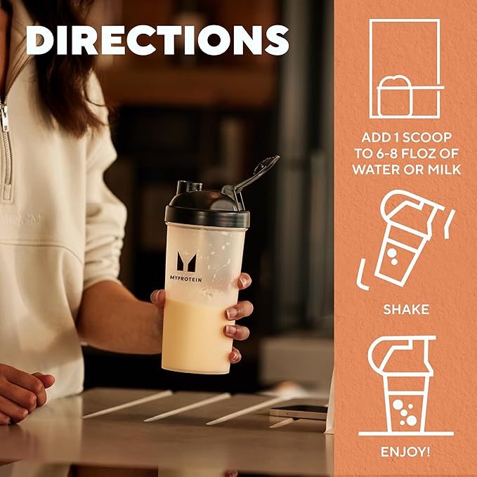 Myprotein Impact Whey Protein Powder, 2.2 Lbs (33 Servings) Unflavored, 22g Protein & 5g BCAA Per Serving, Protein Shake for Superior Performance, Muscle Strength & Recovery, Gluten Free