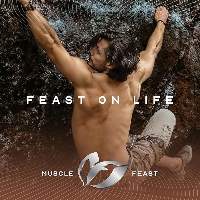 Muscle Feast Grass-Fed Whey Protein Isolate, All Natural Hormone Free Pasture Raised, Whey Isolate Protein Powder for Men and Women, Clean, Gluten-Free, Delicious Isolate Protein - Vanilla, 1lb