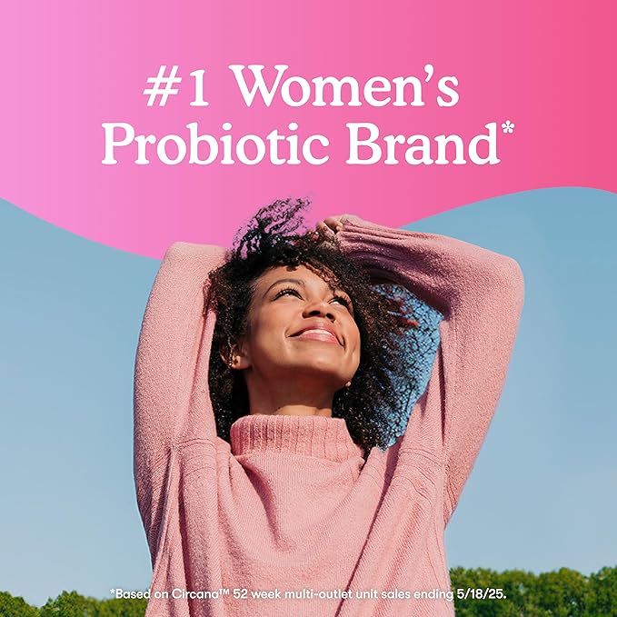 Garden of Life RAW Probiotics Vaginal Care Shelf Stable - 50 Billion CFU Guaranteed Through Expiration, Acidophilus - Once Daily - Certified Gluten Free - No Refrigeration - 30 Vegetarian Capsules