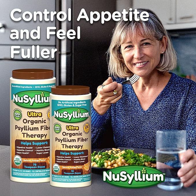 Psyllium Husk Capsules, Organic, USDA Sugar Free, Vegan, 175 Count, Keto-Friendly Dietary Fiber Supplement, Helps Promote Digestive Health* (2-Pack)