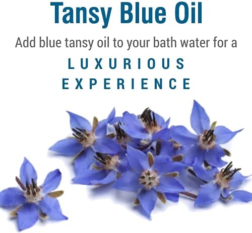 Salvia Tansy Blue Organic Standard Oil 15ml/0.50fl oz - Pure & Natural Undiluted Aromatherapy Oil