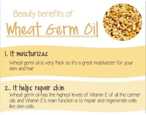Wheat Germ (Triticum aestivum) Essential Oil 100% Pure & Natural Undiluted Uncut Cold Pressed Oil | Use for Aromatherapy & Skin | Therapeutic Grade - 30 ML