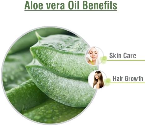 Salvia Aloe Vera Oil Therapeutic Premium Oil with Dropper in Amber Glass Bottle 100% Natural Pure Undiluted Cold Pressed Aromatherapy Carrier Oil (15 ML/0.5Floz)