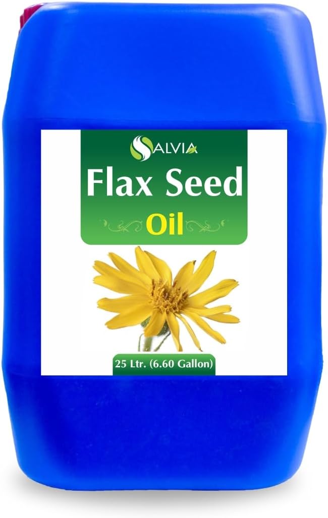 Salvia Bulk Flax Seed (Linum Usitatissimum) Oil - 25L/845.35Fl Oz