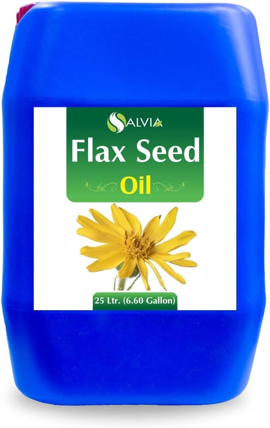 Salvia Bulk Flax Seed (Linum Usitatissimum) Oil - 25L/845.35Fl Oz