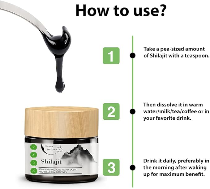 Mumijo Shilajit Resin in Glass | Premium +2 Months | Highly Potent Himalayan Source with Fulvic Acid | Humic Acid and Trace Elements | Supports Immune System and Energy
